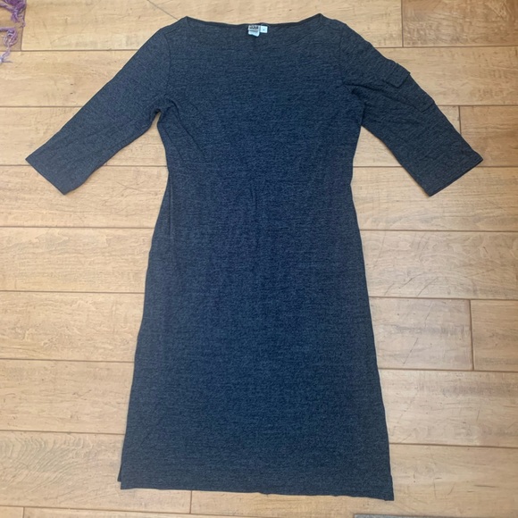 Max Studio Dresses & Skirts - Vintage Max Studio Charcoal Stretch Dress M